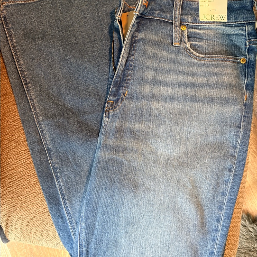J. Crew Women's Classic Skinny Flare Denim